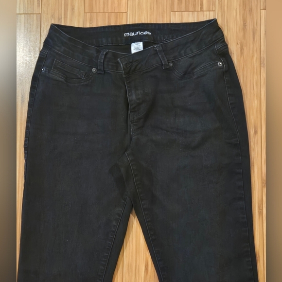 Maurcies Classic Black Jeans - Picture 3 of 7